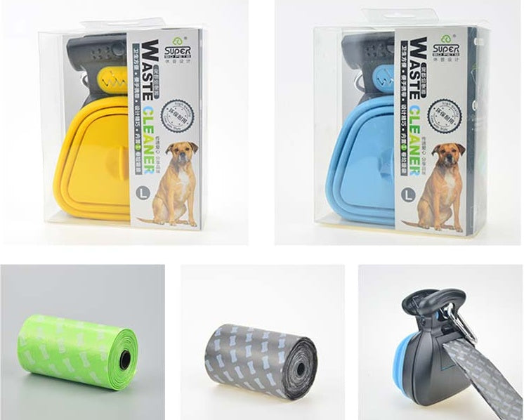 Easy Clean-Up: Foldable Pooper Scooper for Happy Dog Walks!