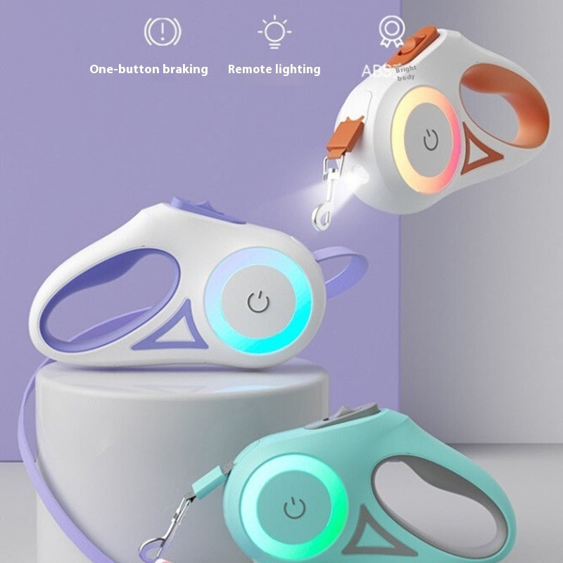 Smart Retractable Dog Leash