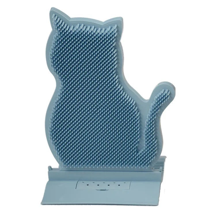 Purrfect Grooming Time – Cat Self Brush for Easy Shedding!