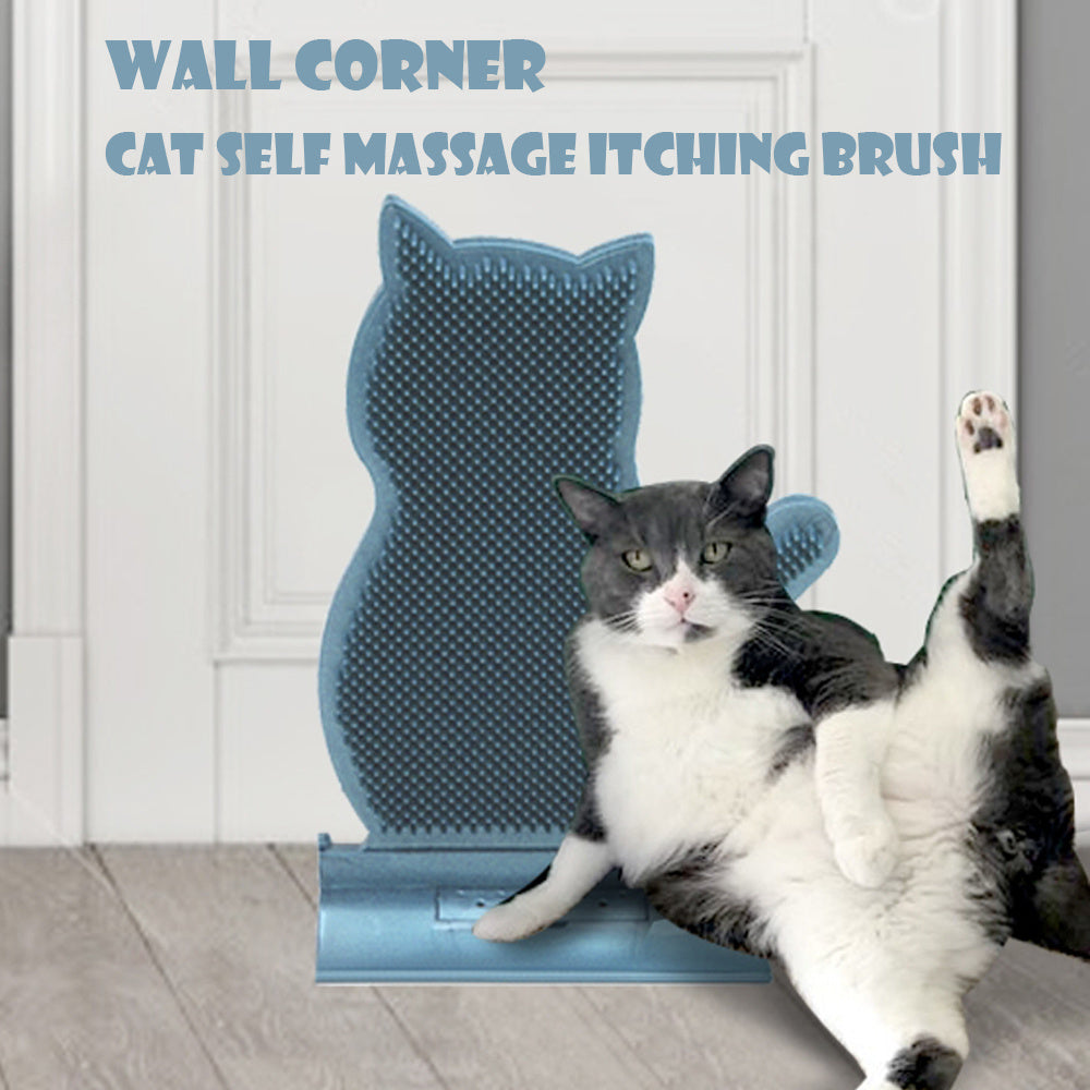 Purrfect Grooming Time – Cat Self Brush for Easy Shedding!