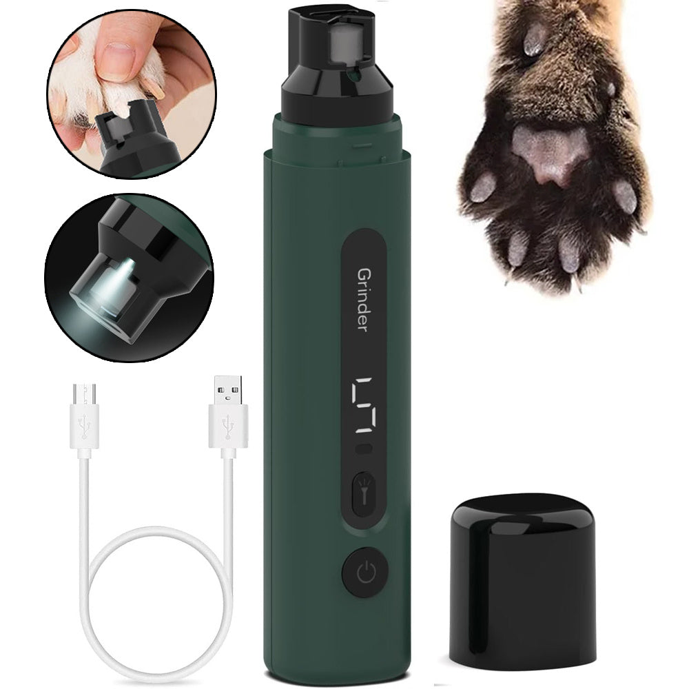 Painless Pet Nail Care – Quiet Electric Grinder for All Pets!