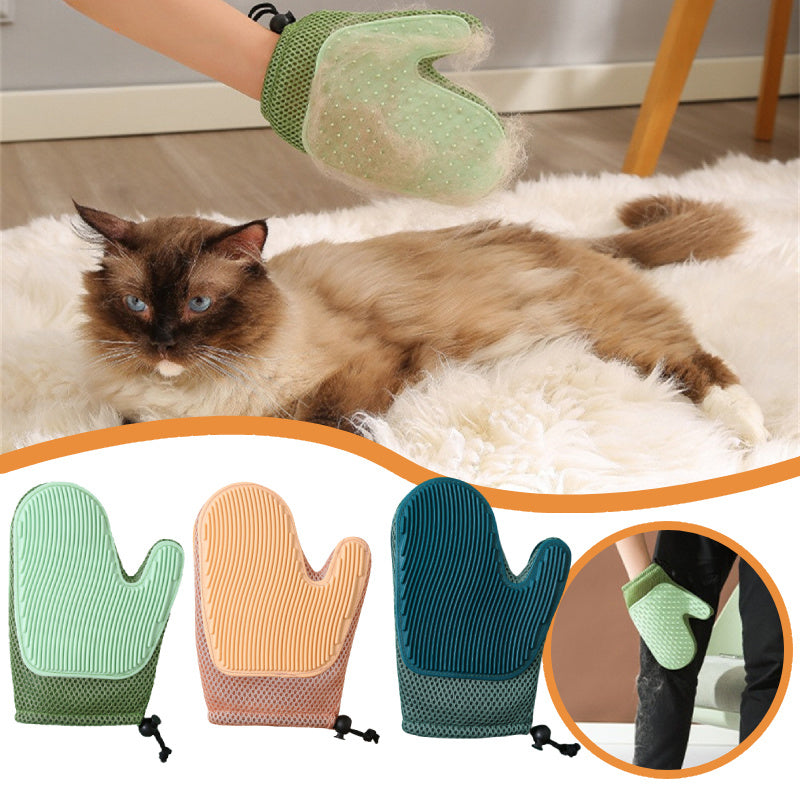 Cat & Dog Shedding Glove – Clean Home, Happy Pets!