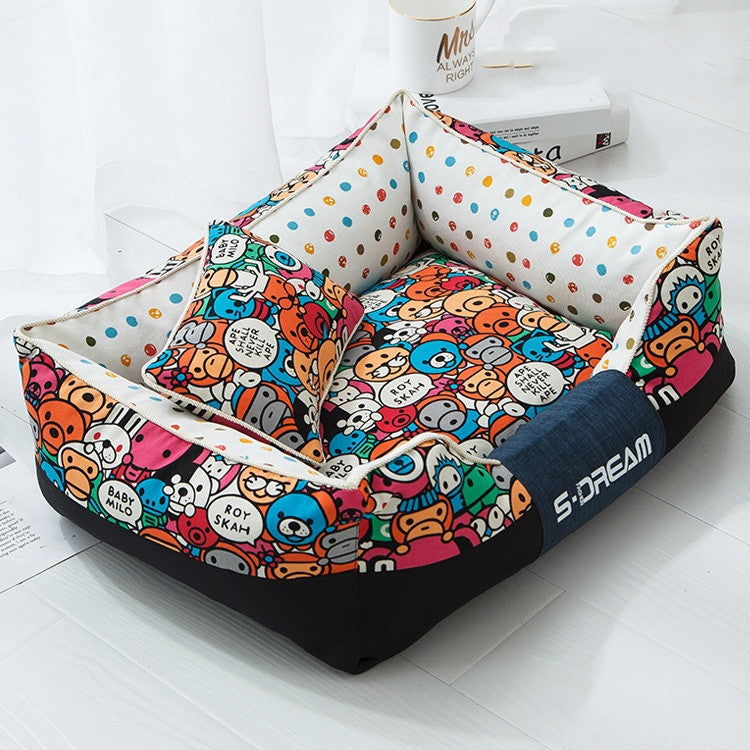 Cozy Home for Pets – Soft Bed Mat for Dogs & Cats!