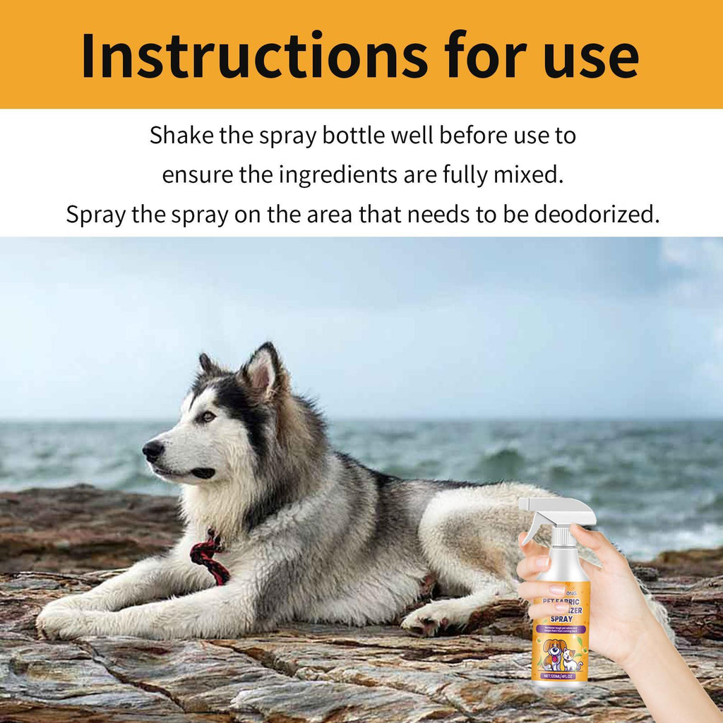 Breathe Easy – Pet-Safe Fabric & Air Deodorizer Spray!