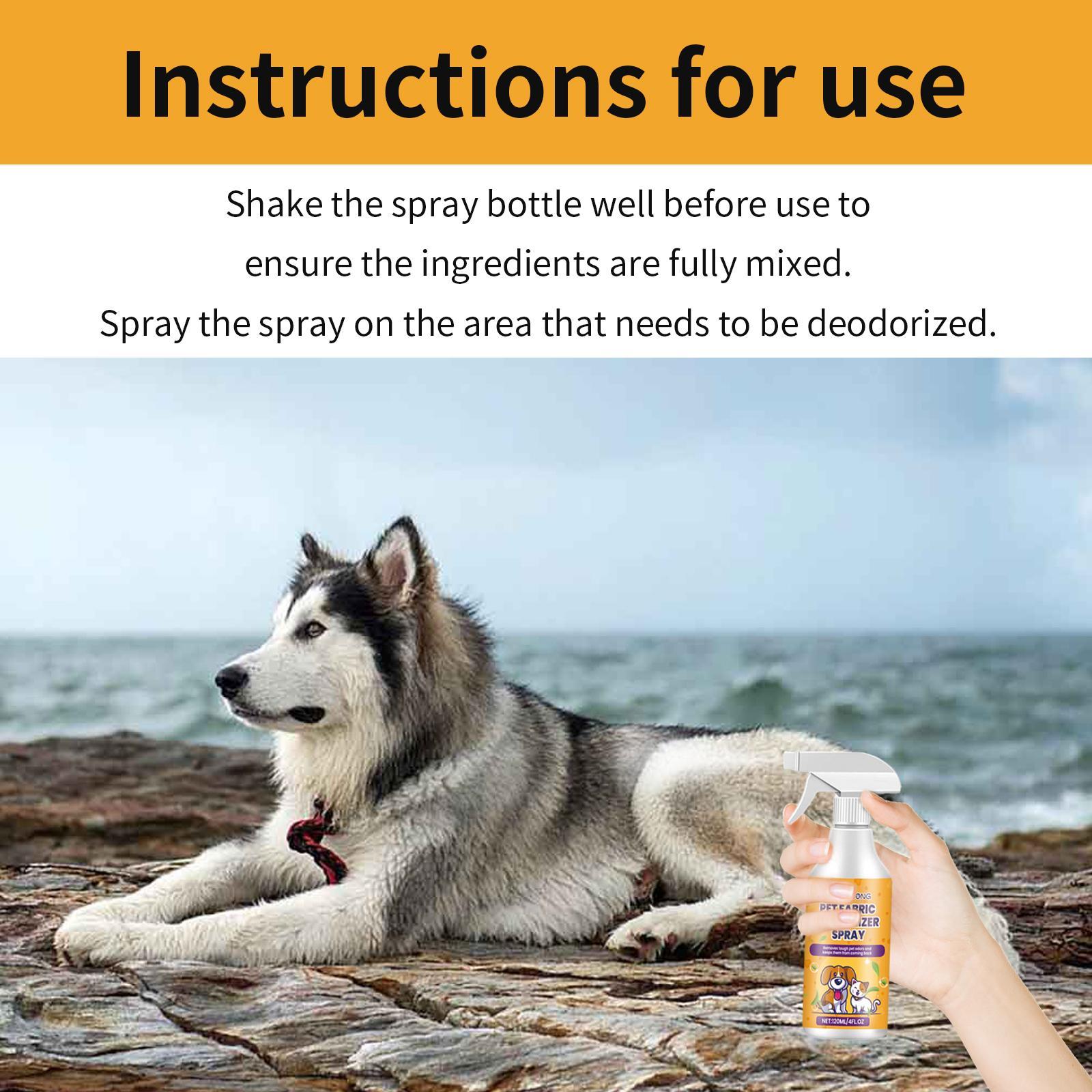 Breathe Easy – Pet-Safe Fabric & Air Deodorizer Spray!