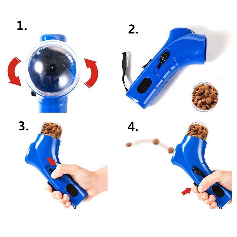 Interactive Pet Food Launcher