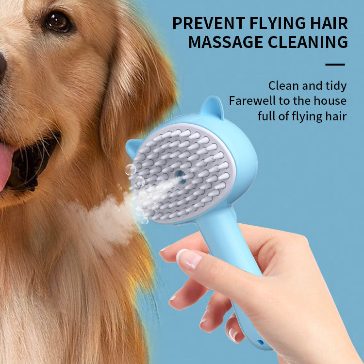 Fluffy Friend Brush – Rechargeable Mist Grooming Made Easy