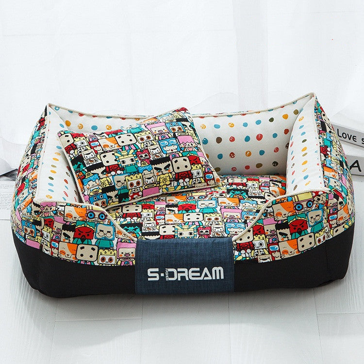 Cozy Home for Pets – Soft Bed Mat for Dogs & Cats!