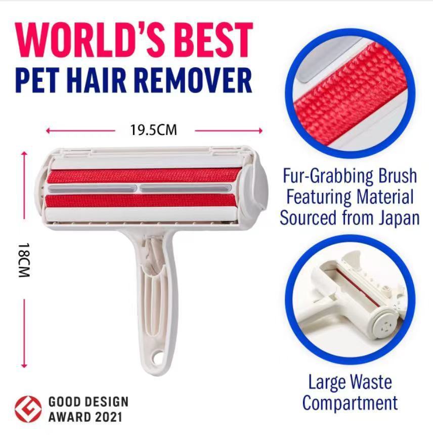 No More Pet Hair – Roll, Clean, and Smile
