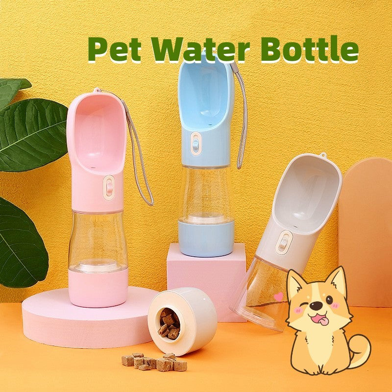 Stay Hydrated Anywhere: Portable Dog Water Bottle & Feeder