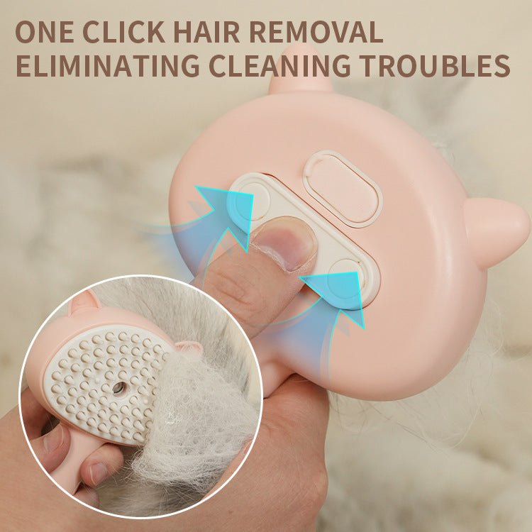 Fluffy Friend Brush – Rechargeable Mist Grooming Made Easy