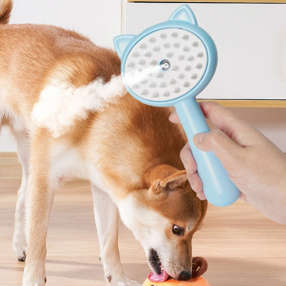 Fluffy Friend Brush – Rechargeable Mist Grooming Made Easy
