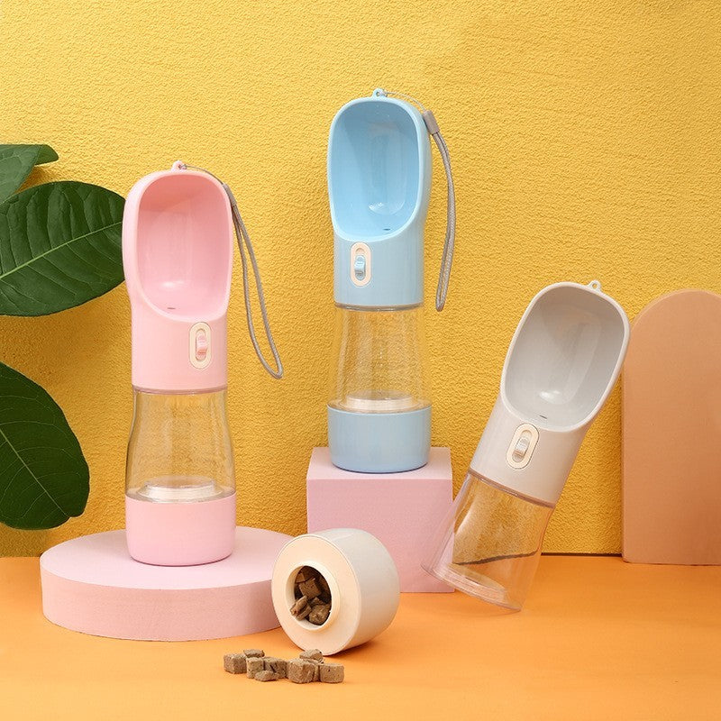 Stay Hydrated Anywhere: Portable Dog Water Bottle & Feeder
